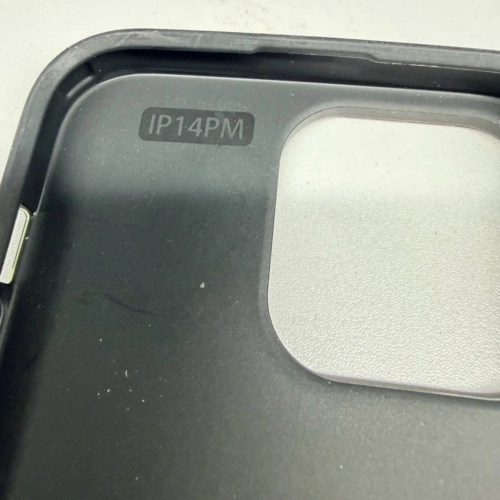 IPHONE 14 Pro Max Phone Case Black Cream Checkered Generic NEVER USED! - Picture 3 of 4